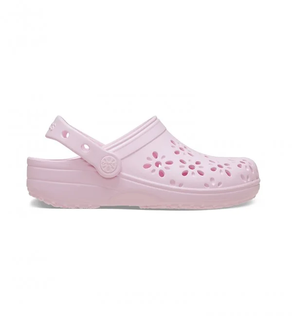 كروكس Kids' Classic Floral Cut Out Clog
